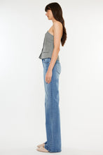 Load image into Gallery viewer, Kancan Ultra High Rise Cat&#39;s Whiskers Blue Denim Jeans
