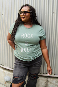 Simply Love ROCK & ROLL Short Sleeve T-Shirt