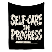 Ladda upp bild till gallerivisning, Self Care in Progress Luxe Ultra Soft Plush Blanket

