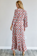Carica l&#39;immagine nel visualizzatore di Gallery, Davi &amp; Dani Boho Chic Long Puffy Sleeve Longline Kimono
