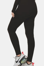 Load image into Gallery viewer, Zenana Black Turtleneck Top and Leggings Lounge Set
