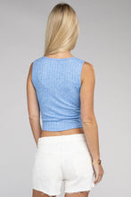 Carica l&#39;immagine nel visualizzatore di Gallery, Zenana Cropped Ribbed Knit Tank Top
