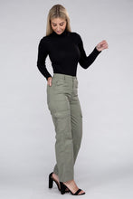 Load image into Gallery viewer, Ambiance Everyday Wear Comfort Waist Cargo Pants
