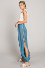 Ladda upp bild till gallerivisning, Cotton Bleu by Nu Label Striped Smocked Cover Up Pants
