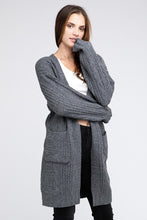 Load image into Gallery viewer, Bibi Twist Knitted Open Front Cardigan
