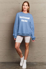 Cargar imagen en el visor de la galería, Simply Love AUTUMN BABE Graphic Sweatshirt
