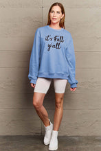 Load image into Gallery viewer, Simply Love IT&#39;S FALL Y&#39;ALL Graphic Sweatshirt
