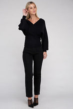 Carica l&#39;immagine nel visualizzatore di Gallery, Zenana Criss Cross Wrap Soft Knit Top
