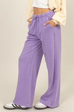 Cargar imagen en el visor de la galería, HYFVE Purple Wide Leg Pants
