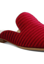 Ladda upp bild till gallerivisning, Rag Velvet Textured Slip On Mules
