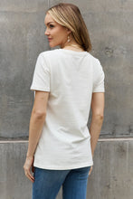 Cargar imagen en el visor de la galería, Simply Love FOCUS ON THE GOOD Graphic Cotton Top
