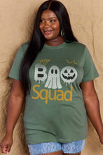 Load image into Gallery viewer, Simply Love BOO SQUAD Graphic Cotton T-Shirt
