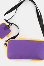 Carregar imagem no visualizador da galeria, Himawari Removable Strap Nylon Crossbody Bag with EarPods Bag
