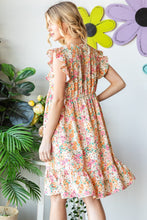 Load image into Gallery viewer, Heimish Floral Butterfly Sleeve Dress
