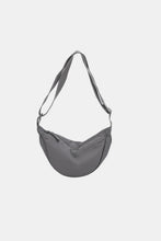 Загрузить изображение в средство просмотра галереи, Zenana Solid Color Crescent Crossbody Bag
