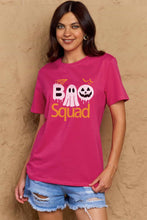 Load image into Gallery viewer, Simply Love BOO SQUAD Graphic Cotton T-Shirt
