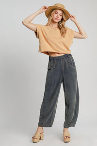 Umgee Navy Blue Baggy Fit Pants