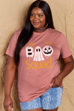 Load image into Gallery viewer, Simply Love BOO SQUAD Graphic Cotton T-Shirt
