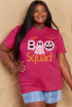 Cargar imagen en el visor de la galería, Simply Love BOO SQUAD Graphic Cotton T-Shirt
