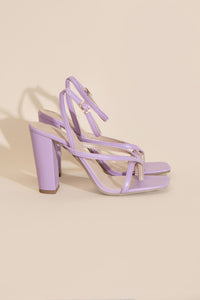 NILE-5 Thong Strappy Heels