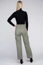 Load image into Gallery viewer, Ambiance Everyday Wear Comfort Waist Cargo Pants
