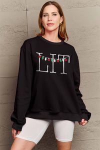 Simply Love LIT Long Sleeve Sweatshirt