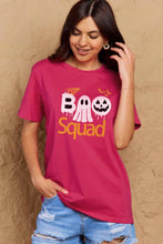 Load image into Gallery viewer, Simply Love BOO SQUAD Graphic Cotton T-Shirt
