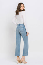 Ladda upp bild till gallerivisning, Vervet by Flying Monkey Mid Rise Cropped Wide Leg Jeans
