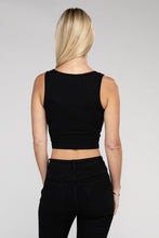 Carregar imagem no visualizador da galeria, Zenana Premium Cotton Cropped Top
