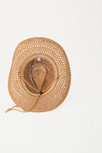 Cargar imagen en el visor de la galería, Fame Rope Strap Straw Braided Hat
