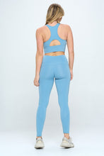 Load image into Gallery viewer, Otos Active Two Piece Activewear Set with Cut-Out Detail
