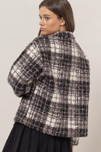 HYFVE Plaid Boucle Jacket