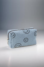 Carica l&#39;immagine nel visualizzatore di Gallery, Zenana Smiley Face Corduroy Cosmetic Pouch
