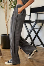 Carregar imagem no visualizador da galeria, Stripe Button Down Shirt and Long Pants Set
