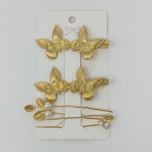 Ellison & Young Antique Garden Hair Clip Set