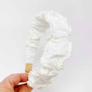 Ellison and Young Palace Pearl Embellished Headband