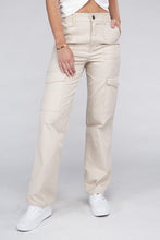 Cargar imagen en el visor de la galería, Ambiance Everyday Wear Comfort Waist Cargo Pants
