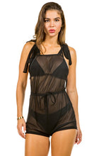 Cargar imagen en el visor de la galería, Mermaid Swimwear Two Piece Thong Bikini &amp; Strappy Jumpsuit Coverup
