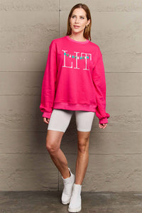 Simply Love LIT Long Sleeve Sweatshirt