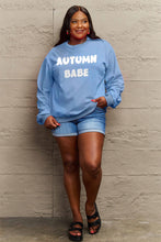 Carica l&#39;immagine nel visualizzatore di Gallery, Simply Love AUTUMN BABE Graphic Sweatshirt
