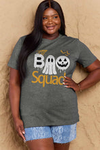 Load image into Gallery viewer, Simply Love BOO SQUAD Graphic Cotton T-Shirt
