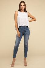 Load image into Gallery viewer, Zenana Asymmetrical Side Slit Sleeveless Top
