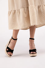 Load image into Gallery viewer, Fortune Dynamic Basset Espadrille Wedge Sandals
