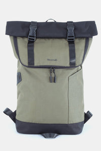 Himawari Earth Tone Waterproof Canvas Backpack Bag