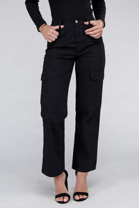 Ambiance Everyday Wear Comfort Waist Cargo Pants