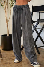 Carregar imagem no visualizador da galeria, Stripe Button Down Shirt and Long Pants Set
