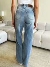 Carregar imagem no visualizador da galeria, Judy Blue High Waist Wide Leg Blue Denim Jeans
