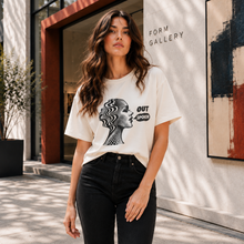 Carica l'immagine nel visualizzatore di Gallery, The Art Of Speaking Up Outspoken Women's Organic Cotton T-Shirt
