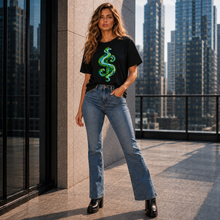 Load image into Gallery viewer, Big Money Energy Cash Flow Women's Organic T-Shirt
