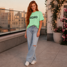 Carregar imagem no visualizador da galeria, All About Love XOXO Hugs and Kisses Women's Cotton T-Shirt
